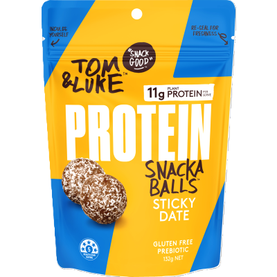 Tom & Luke Sticky Date Protein Snackaballs 132g