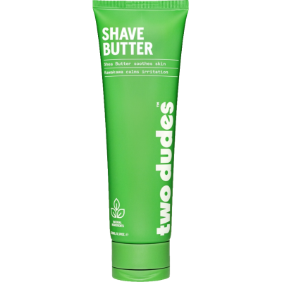 Two Dudes Shave Butter With Kawakawa & Green Tea Skincare 130ml
