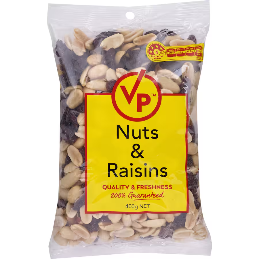 Value Pack Nuts & Raisins 400g
