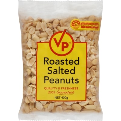 Value Pack Roasted Salted Peanuts 400g
