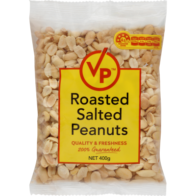 Value Pack Roasted Salted Peanuts 400g