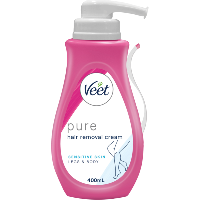 Veet Pure Sensitive Skin Hair Removal Cream 400ml