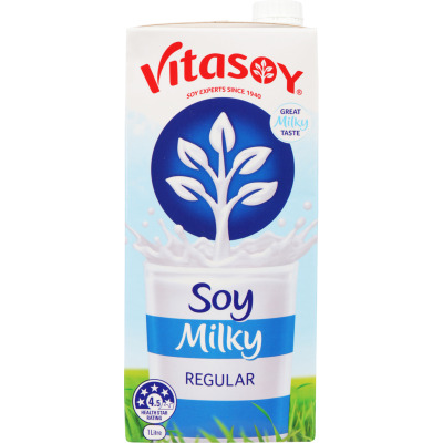 Vitasoy Regular Soy Milky 1l