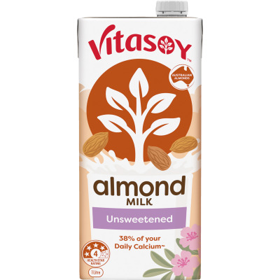 Vitasoy Unsweetened Almond Milk 1l