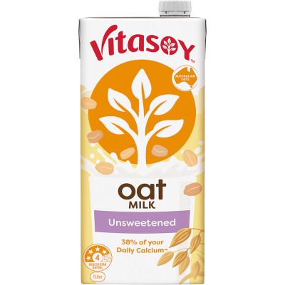 Vitasoy Unsweetened Oat Milk 1l