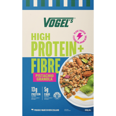 Vogel's High Protein + Fibre Pistachio Granola 380g