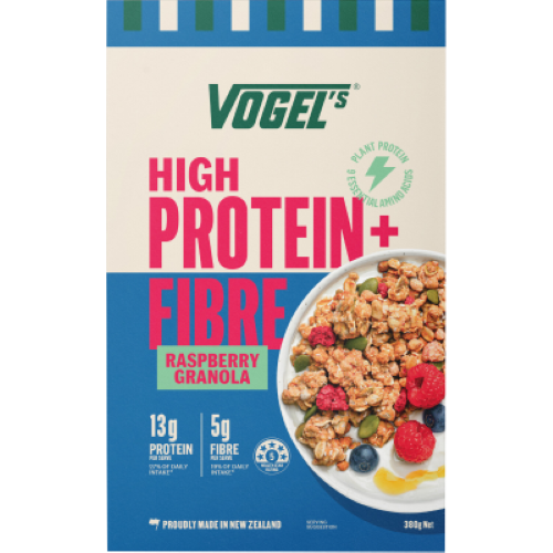 Vogel's High Protein + Fibre Raspberry Granola 380g