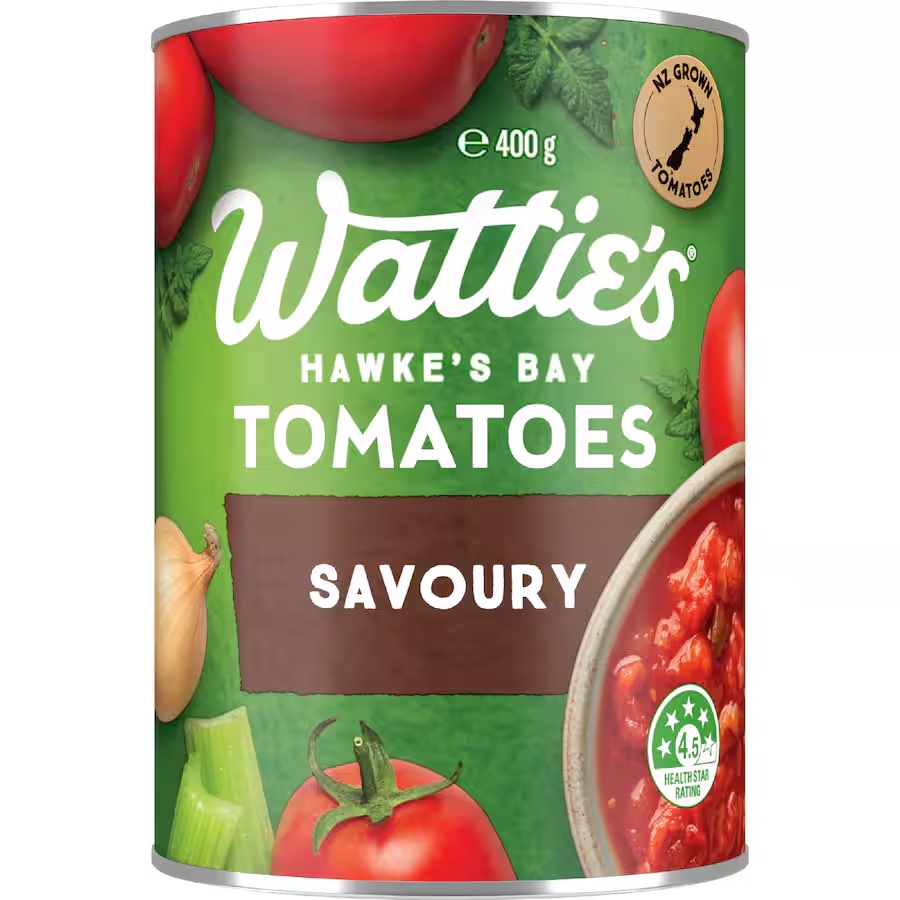 Wattie's Savoury Tomatoes 400g