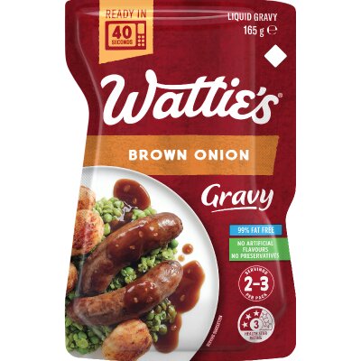 Wattie's Brown Onion Liquid Gravy 165g