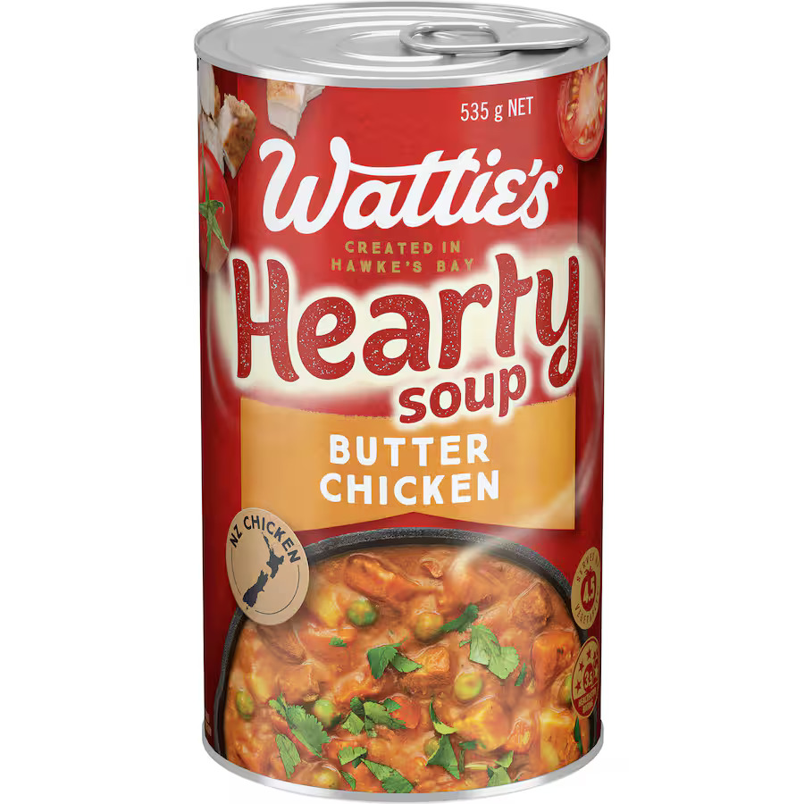 Wattie's Butter Chicken Hearty Soup 535g