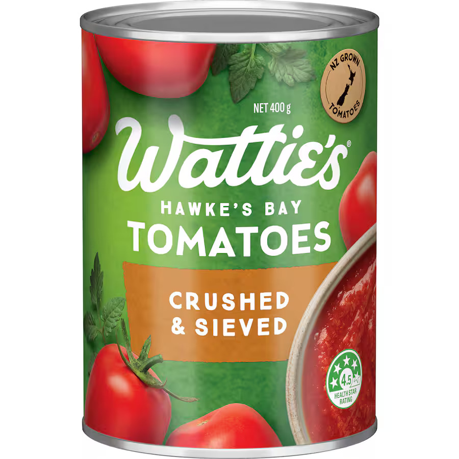 Wattie's Crushed & Sieved Tomatoes 400g
