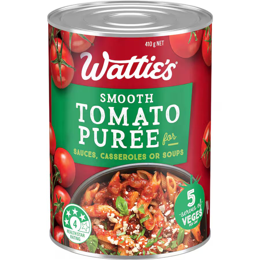 Wattie's Smooth Tomato Puree 410g