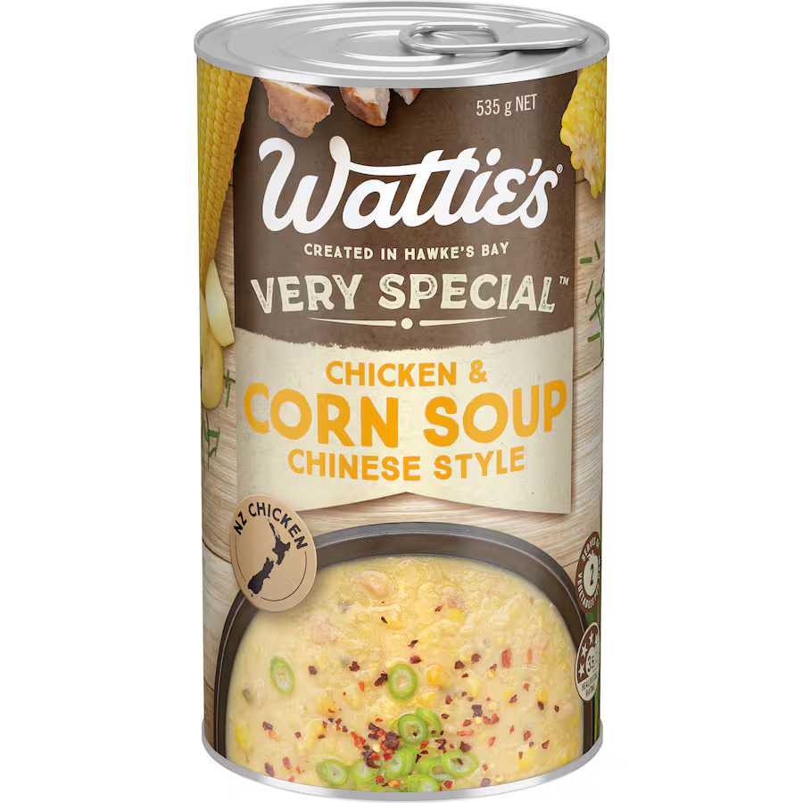 Wattie's Very Special Chinese Style Chicken & Corn Soup 535g