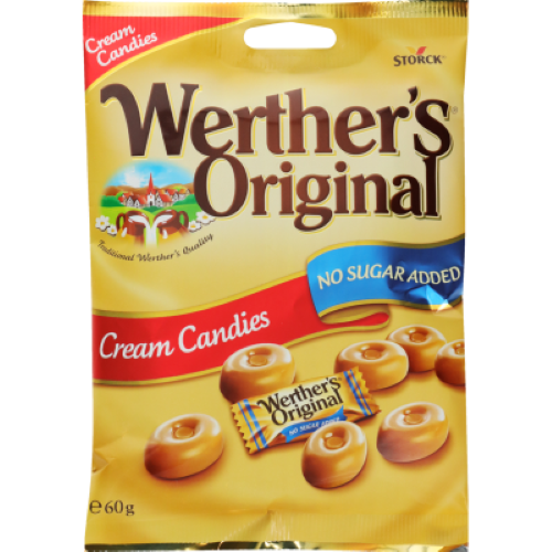Werther's Original Sugar Free Cream Candies 60g