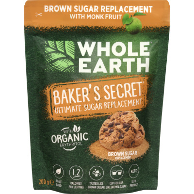Whole Earth Monk Fruit Ultimate Brown Sugar Replacement 200g