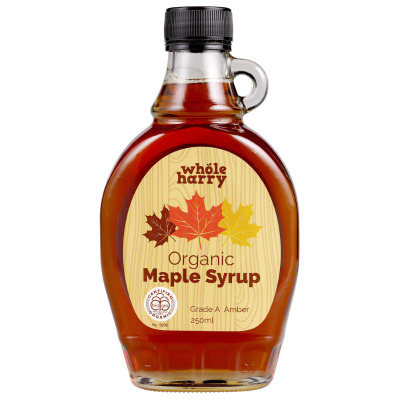 Whole Harry Organic Amber Maple Syrup 250ml
