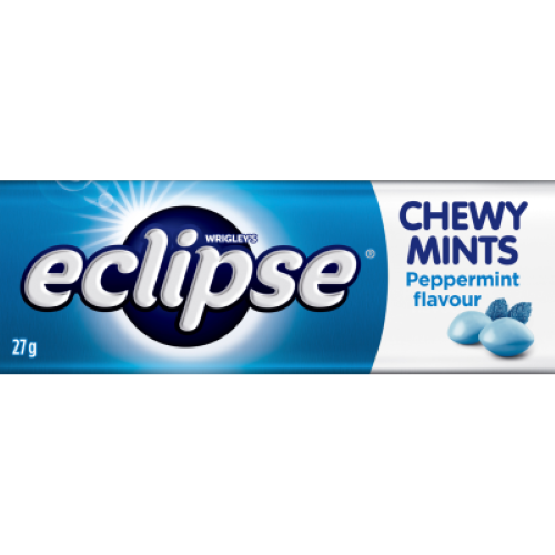 Wrigley's Eclipse Peppermint Flavour Chewy Mints 27g