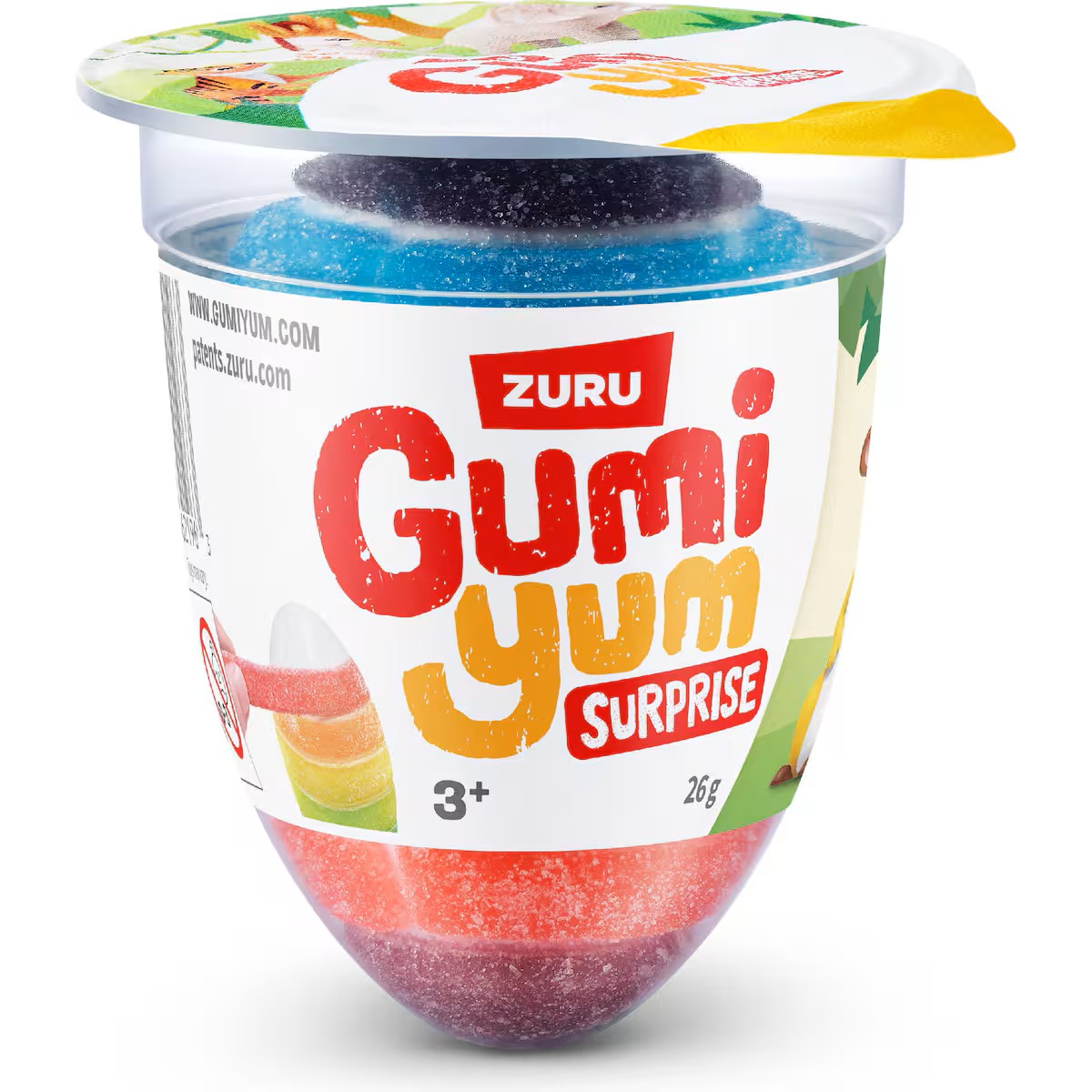 Zuru Gumi Yum Surprise Wildlife Confectionery 26g