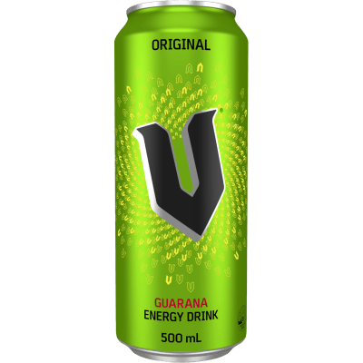 V Original Green Guarana Energy Drink 500ml