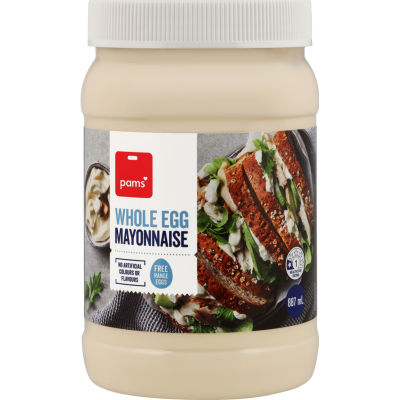 Pams Whole Egg Mayonnaise 887ml