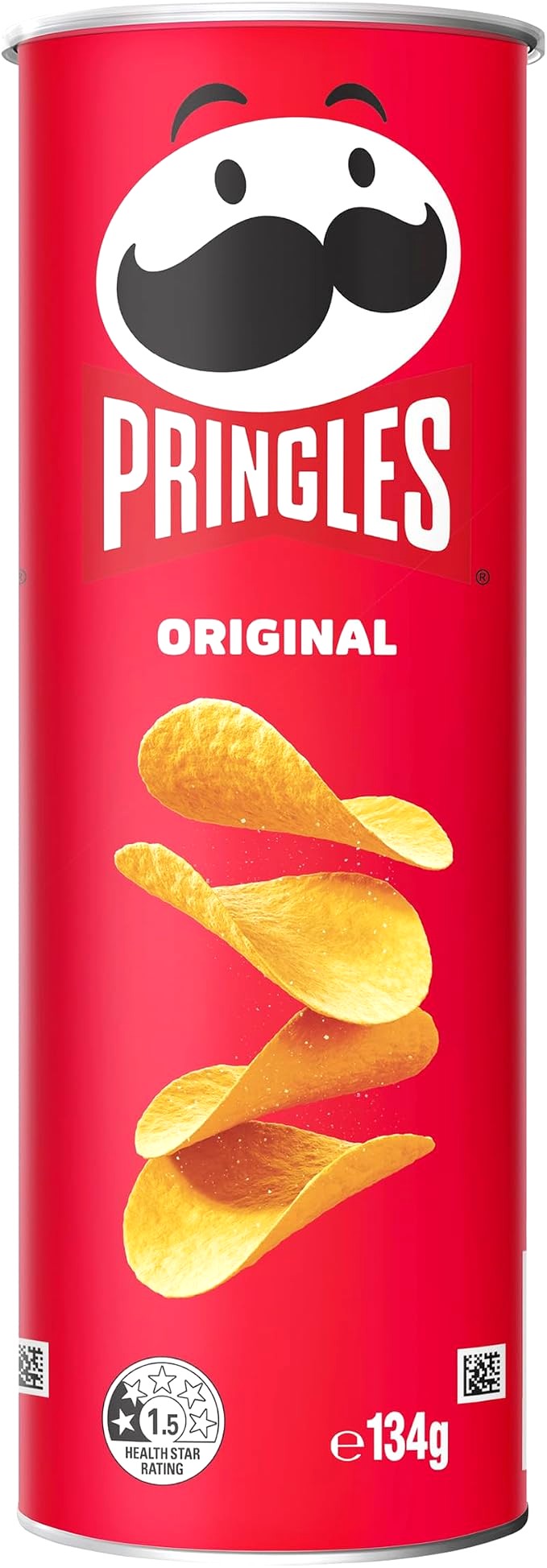 Pringles Original Potato Chips 134g